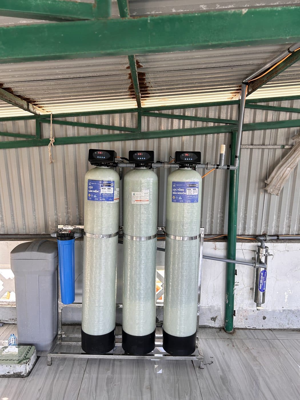 Hệ lọc tổng 3 cột composite