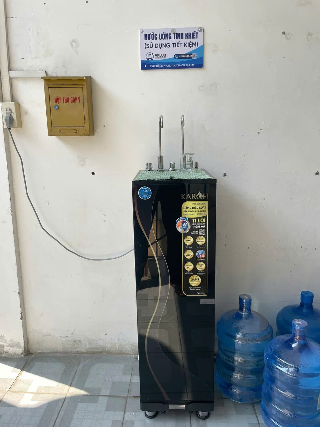 Máy lọc nước nóng lạnh cho văn phòng