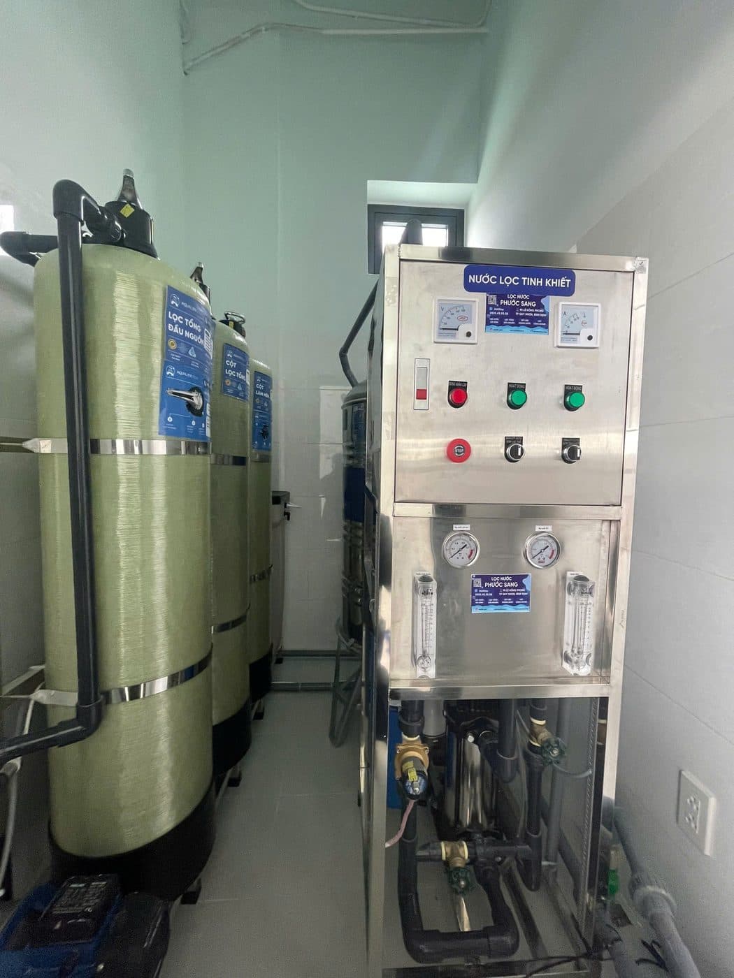 Hệ thống RO công nghiệp 500L/h