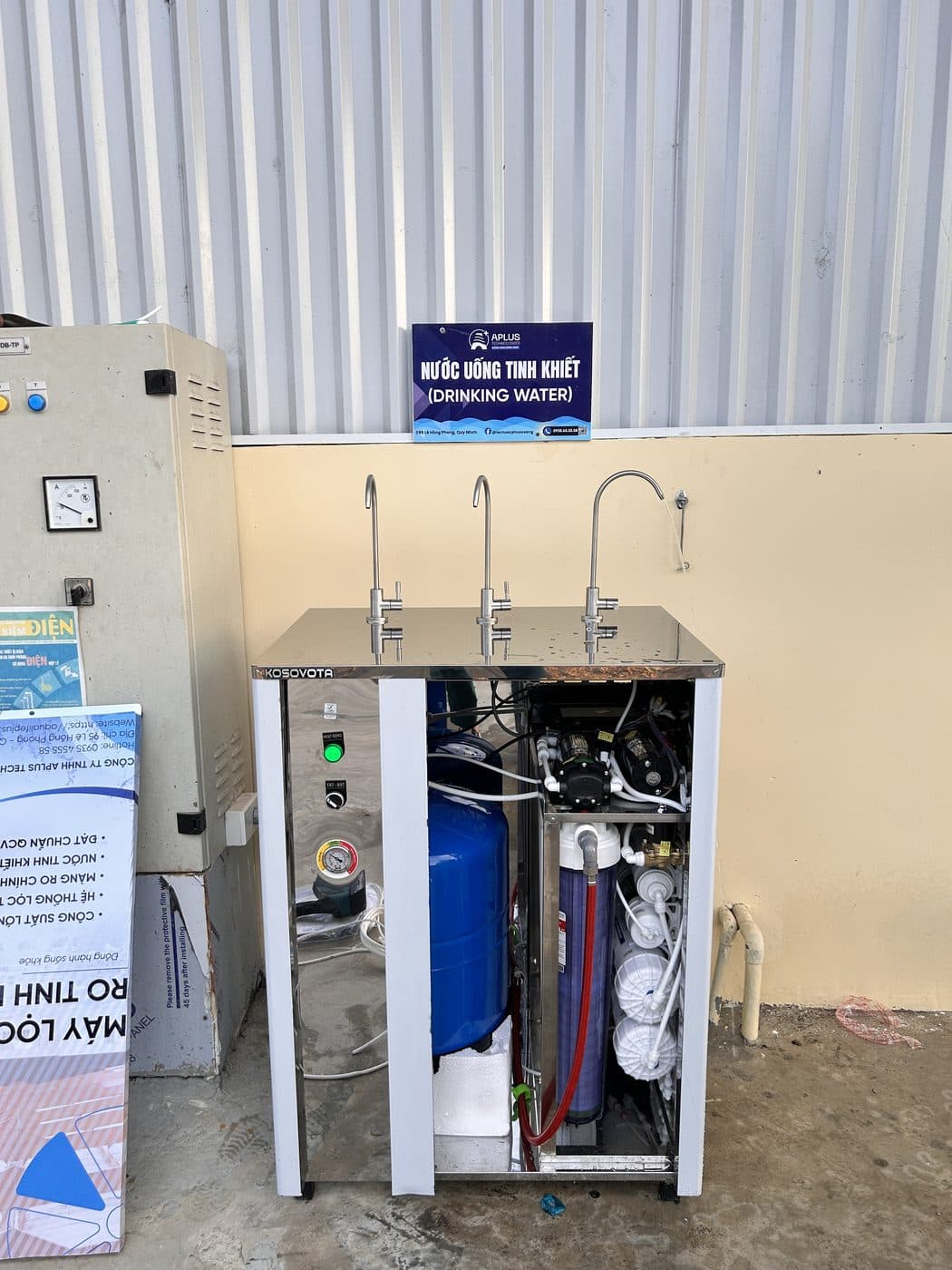 Trạm nước RO 3 vòi