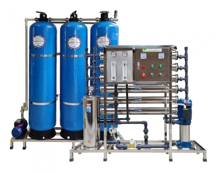 Hệ thống lọc nước tinh khiết KOSOVOTA 1500L/h HT1500/VT (PPR Hoặc UPVC) Màng Taptec + Hạt Cation Canature