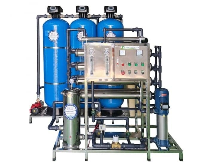 Hệ thống lọc nước tinh khiết KOSOVOTA 2000L/h HT2000/AT (PPR Hoặc UPVC) Màng Canature + Hạt Cation K-8 Thụy Điển