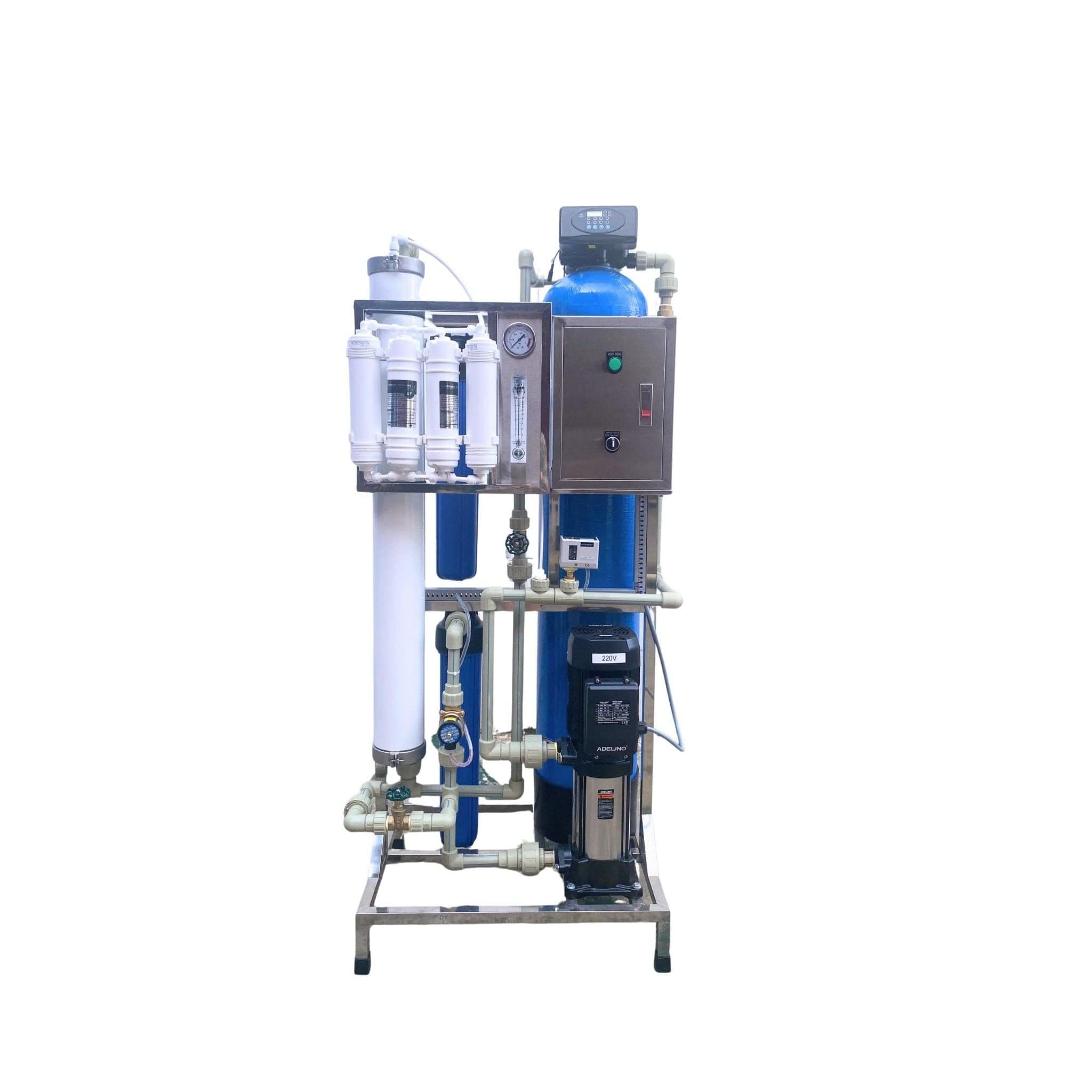 Máy lọc nước tinh khiết KOSOVOTA 200L/h HT200/AT.4040 (PPR Hoặc UPVC) Màng Canature + Hạt Cation K-8 Thụy Điển