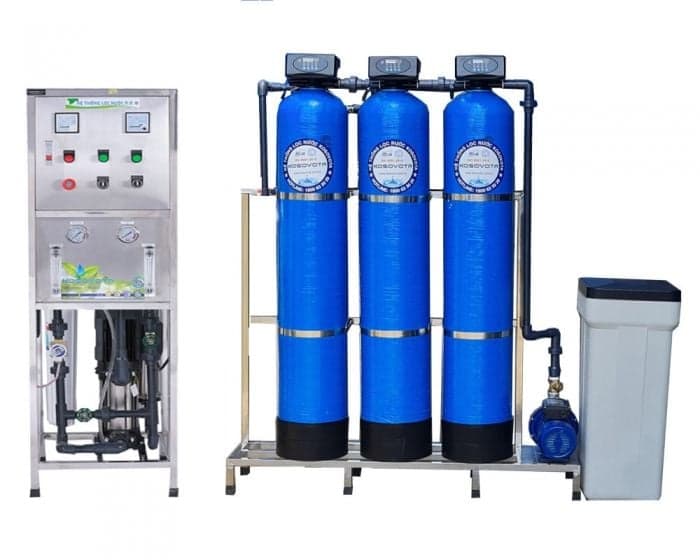 Máy lọc nước tinh khiết KOSOVOTA 250L/h HT250/AT (PPR Hoặc UPVC) Màng Canature + Hạt Cation K-8 Thụy Điển