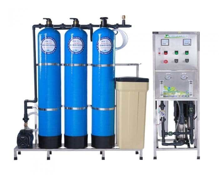 Máy lọc nước tinh khiết KOSOVOTA 250L/h HT250/VT (PPR Hoặc UPVC) Màng Canature + Hạt Cation K-8 Thụy Điển