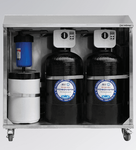 Bộ Làm Mềm KOSOVOTA KSV-666B (Hạt Cation K-8 Thụy Điển)